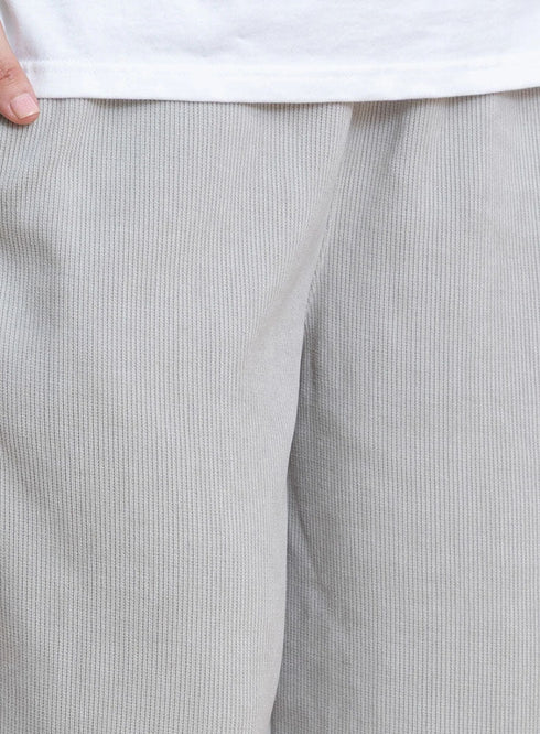 Grey Velvet Wide Leg (W) - Khotwh